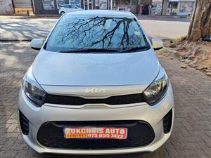 2022 kia picanto  Eng - 1.0 Manual  Service history  Reverse Camera  Silver colour  C