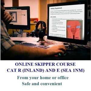 Skipper Category R (Inland) and E (1nm Sea) Online Course