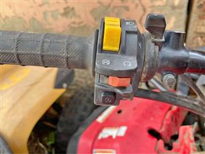 Suzuki LTZ 250 handle bar switch. Meyerton bike scrapyard new and secondhand spares an