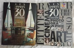  French book Les Années 30 by Anne Bony Two volumes 