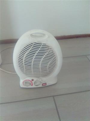 Fan Heater –  Working fan heater.