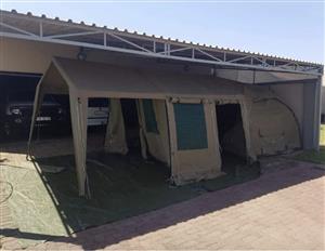 Campmor Tent with extension and extras