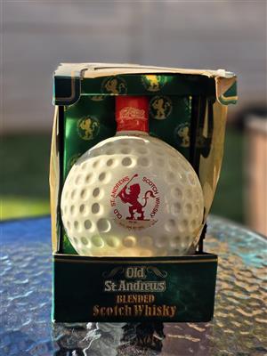 Old St.Andrews Scotch Whisky Golf Ball 750ml 1988