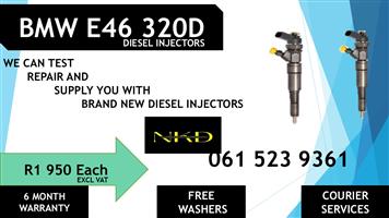 DIESEL INJECTORS FOR BMW FOR SALE OR RECON 