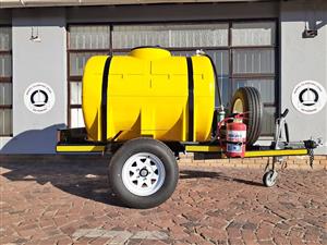 2026 Trailers&Tankers 1000 liter plastic tank/ bowser/ fuel trailer/ mini tanker