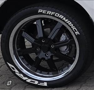 Rims with tyres