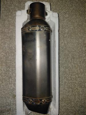 4stroke motorcycle exhaust canister
