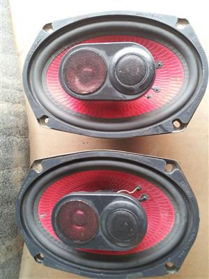 focus earthquake 800 watt  3 way  6x9 speakers., used for sale  Johannesburg South
