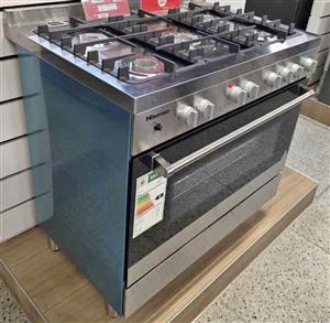 Hisense 5Burner freestanding Stove