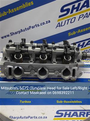 Mitsubishi 6G72 Complete Head For Sale Left / Right