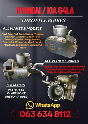 Hyundai/ Kia g4la throttle bodies