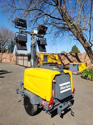 Atlas Copco V5+ lighting tower
