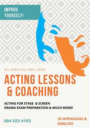 Acting lessons and Coaching