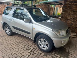 2002 Toyota Rav4, 3 door in very good condition 