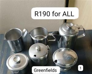 stainless steel coffee items