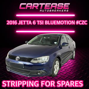 2016 Jetta 6 TSI Bluemotion #CZC Stripping For Spares