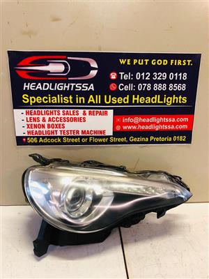 Toyota 86 and Subaru BRZ right side Full LED headlight (2017)