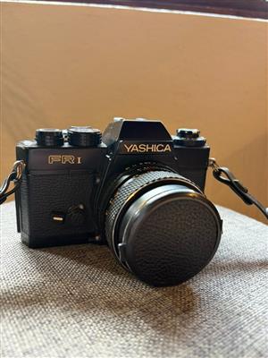 Yashica FR I film camera & lens bundle