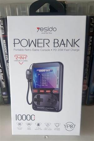 2 in 1 Retro handheld and Power Bank Brand New