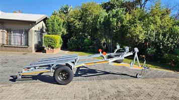 Double Galvanized Jetski Trailer for Sale-Unbraked
