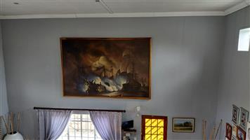 Oil painting 3m x 2.5m