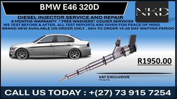 BMW E46 320 D Diesel Injectors 