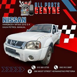 Nissan NP300 Hardbody KA24 2012 2.4 Petrol Manual – Stripping for Spares