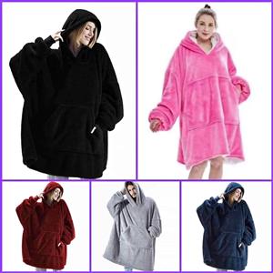 Oversized Huggle Plush Hoodie