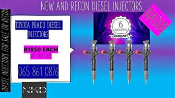 TOYOTA PRADO DIESEL INJECTORS FOR SALE NATIONWIDE & WARRANTY