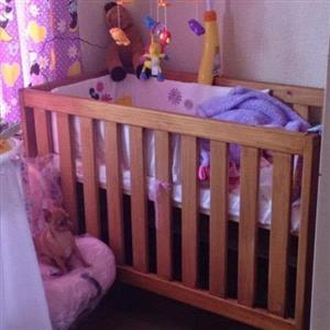 second hand wooden cots for sale