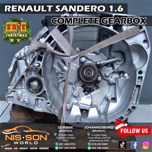 RENAULT SANDERO 1.6 COMPLETE GEARBOX