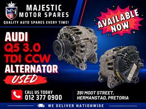 Audi Q5 3.0 TDI CCW Alternator for Sale – Used