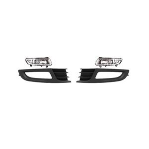 VW Polo Vivo 2010+ Crystal Foglights with Plastic Surrounds (set)