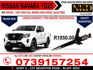 DENSO YD25 INJECTORS FOR NAVARA 