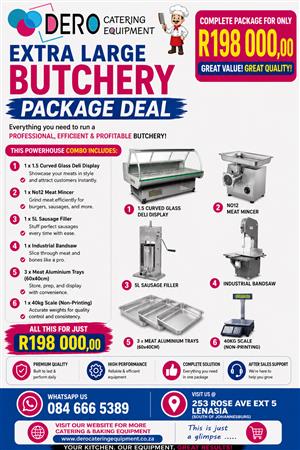 BUTCHERY COMBO DEALS NOW AVAILABLE