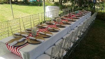 Baby Shower Birthdays Parties Stretch Tents Chairs Stage Decor