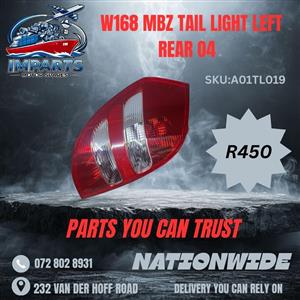  NEW Mercedes-Benz W168 Tail Light Right Rear 2004