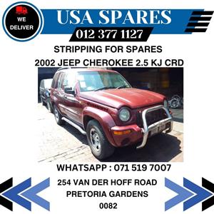 2002 Jeep Cherokee 2.5 KJ CRD Stripping/Breaking For Spares  