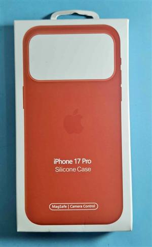 Silicone phone case with magsafe for iPhone 17 pro