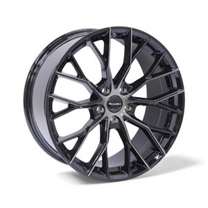 19″ Racing Hart Crown 5/112 Machine Black Tinted Face Alloy Wheels