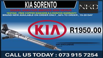 Kia Sorento Diesel Injectors 