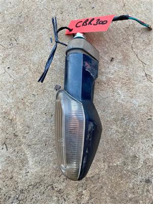 Honda CBR 300 indicator. Meyerton bike scrapyard new and secondhand spares.