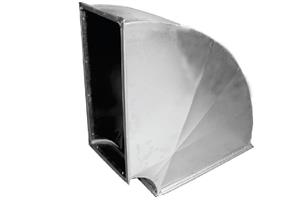 GALVANIZED DUCTING BENDS 45 - 500x500mm-DUB45500	
