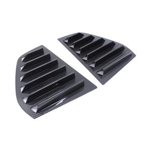 Carbon Fibre Design Quarter Window Louvre for VW Golf Mk5 (pair)