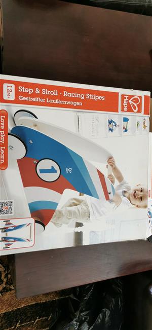 baby step and stroll racing stripes