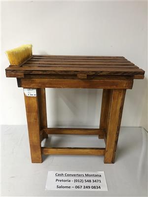 Bathroom Chair Wooden - B033063620-2