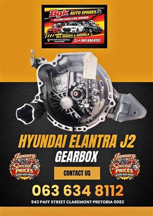 Hyundai Elantra j2 gearbox 