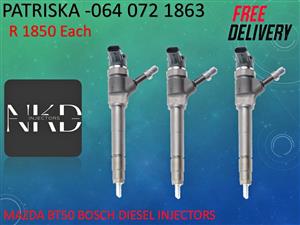 MAZDA BT50 BOSCH DIESEL INJECTORS TO RECON