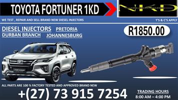 Injectors Fortuner Toyota 1KD 