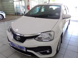 2019 TOYOTA ETIOS SPRINT 1.5 MANUAL WHITE COLOR  PETROL 